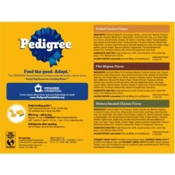 Pedigree Choice Cuts In Gravy Variety Pack, Hickory Smoked Chicken Flavor, Grilled Chicken Flavor In Sauce & Filet Mignon Flavor In Gravy Adult Wet Dog Food Pouches -Cozy Paws 156843 PT2. AC SS1800 V1545925043