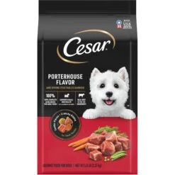 Cesar Porterhouse Flavor & Spring Vegetables Garnish Small Breed Adult Dry Dog Food