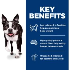 Hill's Science Diet Adult Light Small Bites With Chicken Meal & Barley Dry Dog Food -Cozy Paws 157805 PT5. AC SS1800 V1605835629