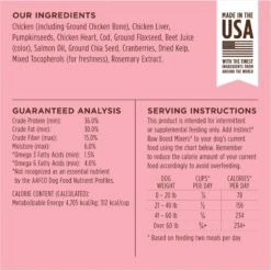 Instinct Freeze-Dried Raw Boost Mixers Grain-Free Skin & Coat Health Recipe Dog Food Topper -Cozy Paws 160782 PT6. AC SS1800 V1690814734
