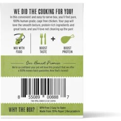 The Honest Kitchen Meal Booster 99% Chicken Wet Dog Food Topper -Cozy Paws 160796 PT1. AC SS1800 V1649102500