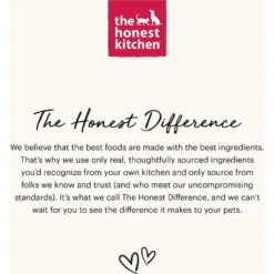 The Honest Kitchen Meal Booster 99% Chicken Wet Dog Food Topper -Cozy Paws 160796 PT6. AC SS1800 V1649103865