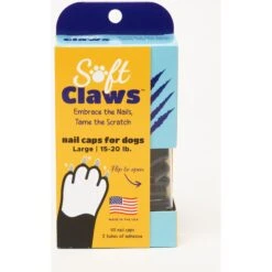 Soft Claws Nail Caps For Dogs, 40 Count