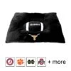 Pets First NCAA Football Pillow Dog Bed