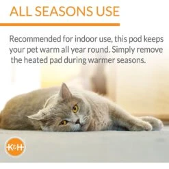 K&H Pet Products Thermo-Mod Dream Pod -Cozy Paws 164059 PT3. AC SS1800 V1647914806