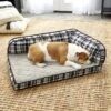 La-Z-Boy Sadie Orthopedic Bolster Dog Bed With Removable Cover -Cozy Paws 164614 MAIN. AC SS1800 V1578077024