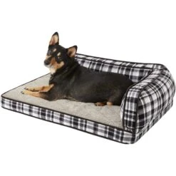 La-Z-Boy Sadie Orthopedic Bolster Dog Bed With Removable Cover -Cozy Paws 164614 PT3. AC SS1800 V1578084012