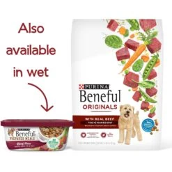 Purina Beneful Originals With Farm-Raised Beef Real Meat Dog Food -Cozy Paws 173766 PT5. AC SS1800 V1695740182