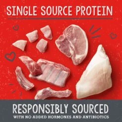 Stella & Chewy's Meal Mixers Purely Pork Freeze-Dried Raw Dog Food Topper -Cozy Paws 176523 PT5. AC SS1800 V1679329533