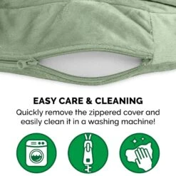 FurHaven Microvelvet Snuggery Gel Top Covered Cat & Dog Bed With Removable Cover -Cozy Paws 179003 PT7. AC SS1800 V1612503969