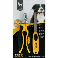 Pet Republique Large Dog Nail Clippers & Filer -Cozy Paws 179223 PT4. AC SS1800 V1563290258