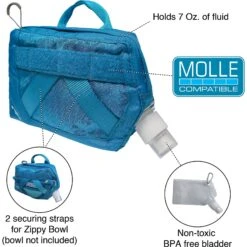 Kurgo RSG Dog Hydration Flask, 12-oz -Cozy Paws 181220 PT2. AC SS1800 V1565887705