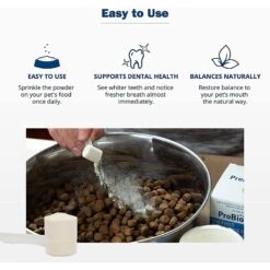 ProBiora Pet Probiotic Dog Oral Care Powder -Cozy Paws 181498 PT6. AC SS1800 V1646697151