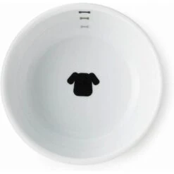 Necoichi Ceramic Elevated Dog Food Bowl, 1.5-cup -Cozy Paws 183507 PT1. AC SS1800 V1627494370