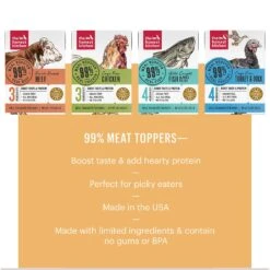 The Honest Kitchen Meal Boosters 99% Meat Protein Wet Dog Food Topper -Cozy Paws 183745 PT3. AC SS1800 V1613210493