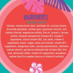 Tiki Dog Meaty High Protein Diet Chicken With Beef Recipe In Broth Grain-Free Wet Dog Food, 3-oz Cup, Case Of 4 -Cozy Paws 186351 PT3. AC SS1800 V1576624132