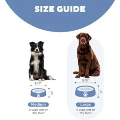 Outward Hound Fun Feeder Slow Feeder Dog Bowl -Cozy Paws 190604 PT4. AC SS1800 V1694286159