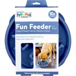 Outward Hound Fun Feeder Slow Feeder Dog Bowl -Cozy Paws 190604 PT6. AC SS1800 V1694286041