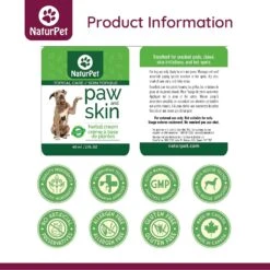 NaturPet Paw & Skin Herbal Cream For Dogs -Cozy Paws 191484 PT3. AC SS1800 V1568239374