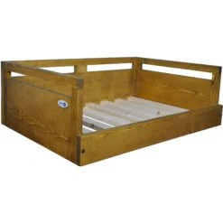 Iconic Pet Sassy Paws Wooden Sofa Cat & Dog Bed With Removable Cover -Cozy Paws 192535 PT2. AC SS1800 V1568757250