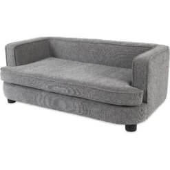 La-Z-Boy Bartlett Furniture Sofa Dog Bed, Pewter -Cozy Paws 192834 PT2. AC SS1800 V1591650357