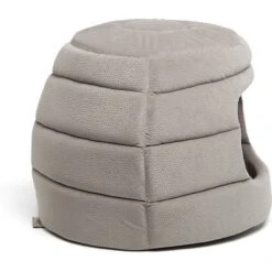 Best Friends By Sheri 2-in-1 Honeycomb Hut Covered/Bolster Cat & Dog Bed -Cozy Paws 193265 PT2. AC SS1800 V1566252135