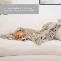 Best Friends By Sheri Throw Shag Dog & Cat Blanket -Cozy Paws 193307 PT4. AC SS1800 V1697753706