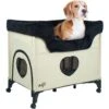 Petique Bedside Lounge Elevated Dog Bed