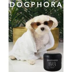 Dogphora Detox Diva Paw Souffle Dog Balm, 4-oz Jar -Cozy Paws 194032 PT2. AC SS1800 V1566567156