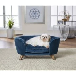 Enchanted Home Pet Romy Sofa Cat & Dog Bed With Removable Cover, Small -Cozy Paws 194188 PT2. AC SS1800 V1566415452