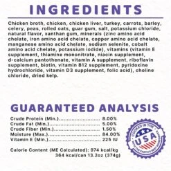 Halo Holistic Chicken Stew Adult Canned Dog Food -Cozy Paws 194483 PT8. AC SS1800 V1633480571