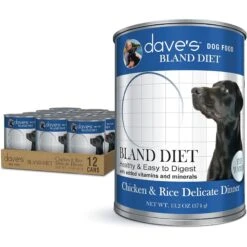 Dave's Pet Food Restricted Bland Diet Chicken & Rice Canned Dog Food