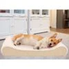 FurHaven Ultra Plush Luxe Lounger Memory Foam Dog Bed With Removable Cover -Cozy Paws 198898 MAIN. AC SS1800 V1627003897