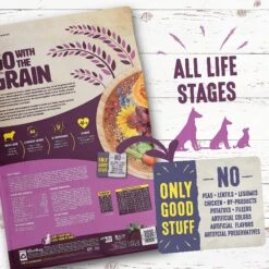 Earthborn Holistic Unrefined Roasted Lamb With Ancient Grains & Superfoods Dry Dog Food -Cozy Paws 199168 PT2. AC SS1800 V1633372467