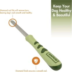 Safari Diamond Dog Nail File -Cozy Paws 199978 PT1. AC SS1800 V1673648680