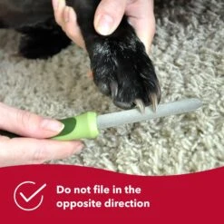 Safari Diamond Dog Nail File -Cozy Paws 199978 PT6. AC SS1800 V1673648653