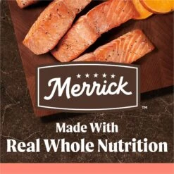 Merrick Grain-Free Chicken-Free Real Salmon & Sweet Potato Recipe Dry Dog Food -Cozy Paws 200595 PT3. AC SS1800 V1670437223