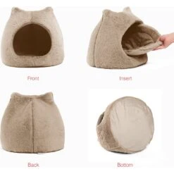 Best Friends By Sheri Meow Hut Covered Cat & Dog Bed 8 Best Friends By Sheri Meow Hut Covered Cat & Dog Bed -Cozy Paws 200735 PT2. AC SS1800 V1631686068