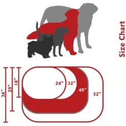 Majestic Pet Palette Heathered Bagel Bolster Dog Bed -Cozy Paws 201328 PT4. AC SS1800 V1568996010