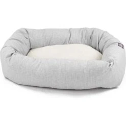 Majestic Pet Palette Heathered Sherpa Bagel Bolster Dog Bed -Cozy Paws 201348 PT1. AC SS1800 V1568996292