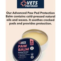 Vets Preferred Advanced Pad Protection Dog Paw Pad Wax, 2-oz Can -Cozy Paws 202521 PT1. AC SS1800 V1668636862