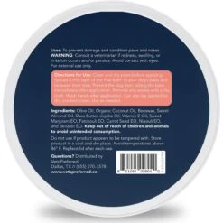 Vets Preferred Advanced Pad Protection Dog Paw Pad Wax, 2-oz Can -Cozy Paws 202521 PT4. AC SS1800 V1668632308