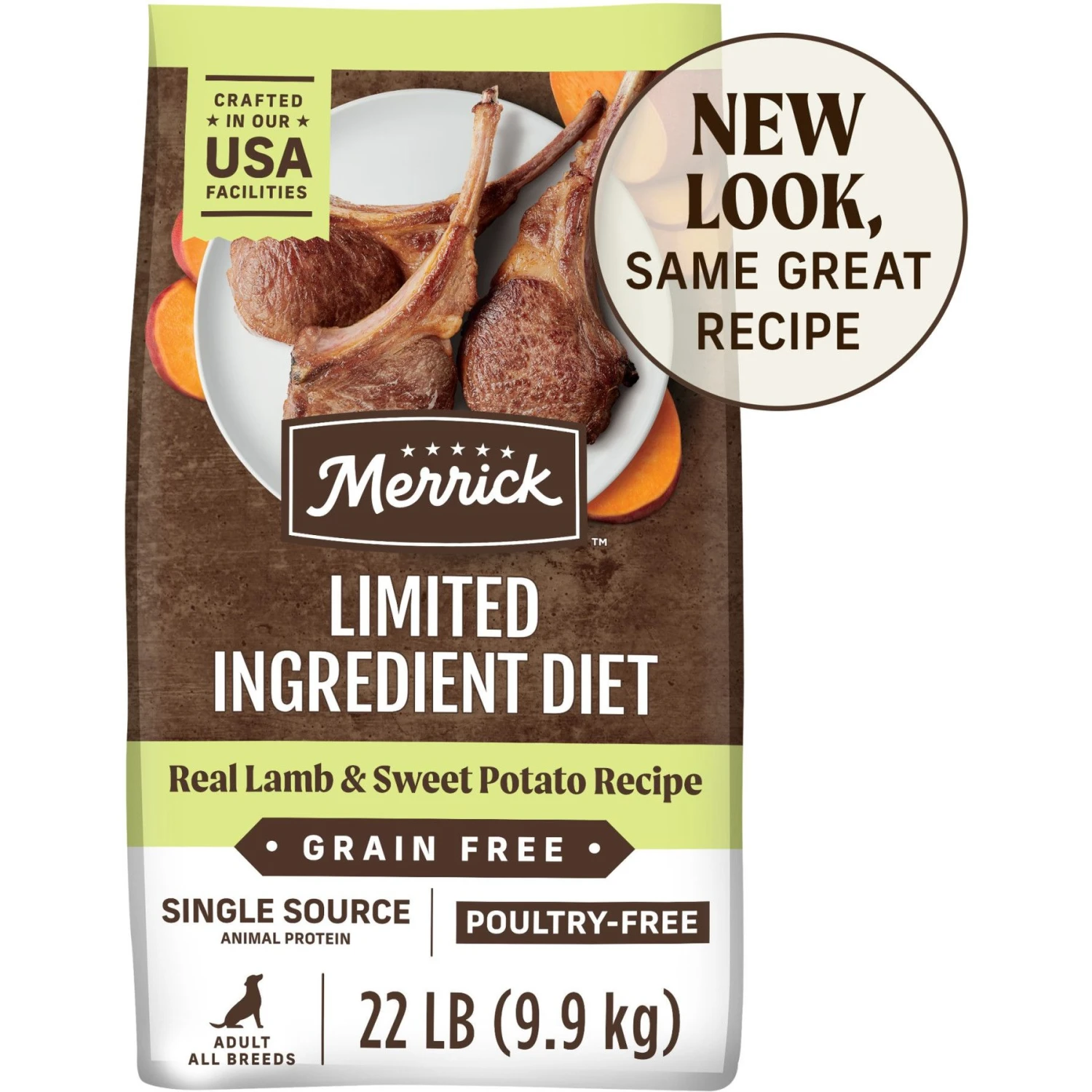 Merrick Limited Ingredient Diet Grain-Free Chicken-Free Real Lamb & Sweet Potato Recipe Dry Dog Food 3 Merrick Limited Ingredient Diet Grain-Free Chicken-Free Real Lamb & Sweet Potato Recipe Dry Dog Food