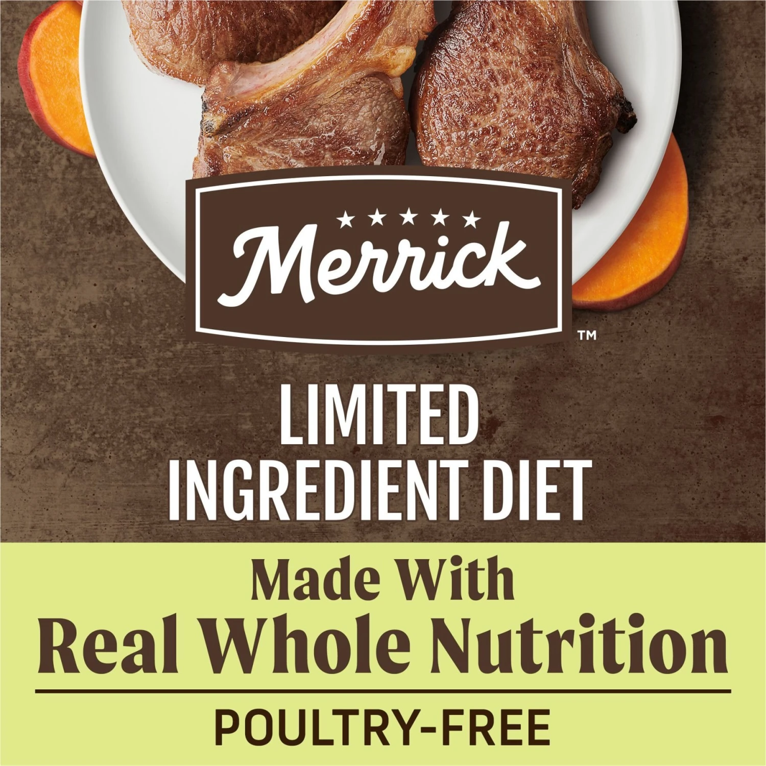 Merrick Limited Ingredient Diet Grain-Free Chicken-Free Real Lamb & Sweet Potato Recipe Dry Dog Food 7 Merrick Limited Ingredient Diet Grain-Free Chicken-Free Real Lamb & Sweet Potato Recipe Dry Dog Food - Image 5