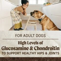 Merrick Grain-Free Dry Dog Food Real Bison, Beef & Sweet Potato Recipe -Cozy Paws 203397 PT8. AC SS1800 V1696451586