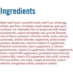 Chicken Soup For The Soul Beef & Legumes Recipe Stew Grain-Free Canned Dog Food, 13-oz, Case Of 12 -Cozy Paws 206301 PT1. AC SS1800 V1600382775