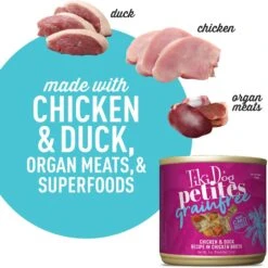 Tiki Dog Aloha Petites Chicken & Duck Maui Grain-Free Dog Food -Cozy Paws 207543 PT4. AC SS1800 V1631199127