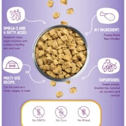 Health Extension Super Bites Chicken Recipe Freeze-Dried Raw Dog Food Mixer -Cozy Paws 209692 PT3. AC SS1800 V1700515631