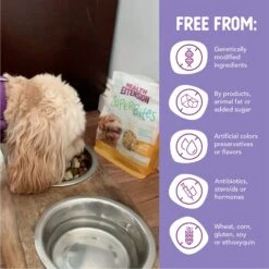 Health Extension Super Bites Chicken Recipe Freeze-Dried Raw Dog Food Mixer -Cozy Paws 209692 PT4. AC SS1800 V1700515630