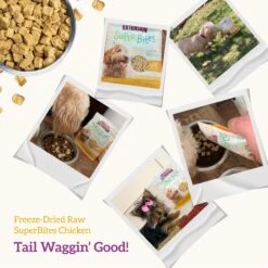 Health Extension Super Bites Chicken Recipe Freeze-Dried Raw Dog Food Mixer -Cozy Paws 209692 PT6. AC SS1800 V1700515629